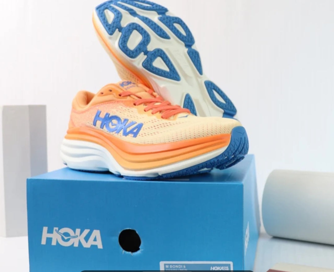 נעלי Bondi 8 Hoka מציעות את אחת מחוויות הריצה הרכות, היציבות והנוחות ביותר בעולם.