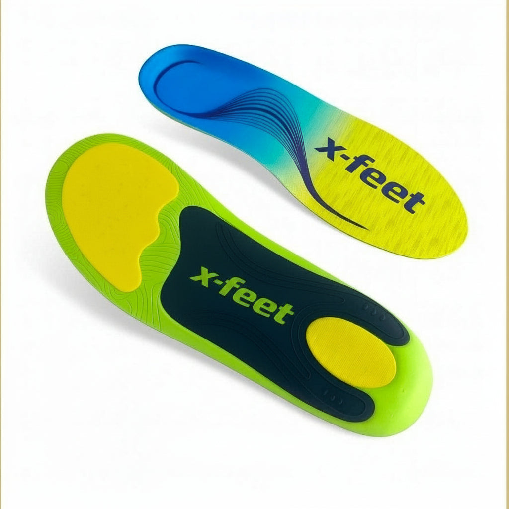 מדרסי MULTISPORTתמיכה אנטומית לקשת, ספיגת זעזועים ודחיפה קדימה.שכבת Merrymesh נגד החלקה, מגבירה יציבות בשינויי כיוון.אידיאליים לריצה, טניס וחדר כושר.