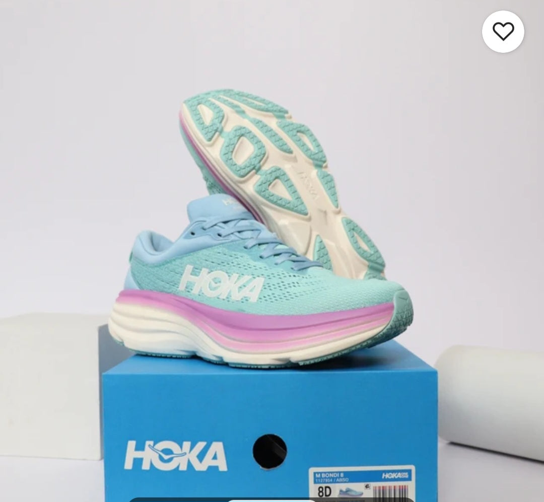 נעלי Bondi 8 Hoka מציעות את אחת מחוויות הריצה הרכות, היציבות והנוחות ביותר בעולם.